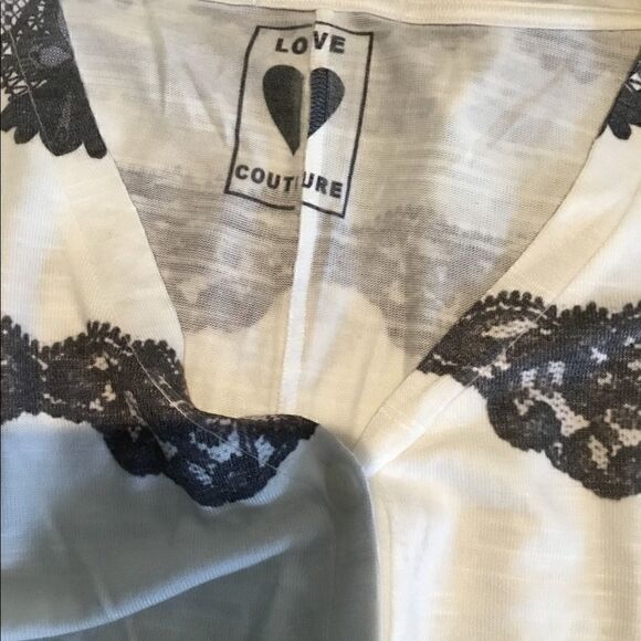 LOVE COUTURE CARDIGAN WHITE OFF SIZE L - Picture 7 of 8